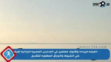 «فرصة فريدة» وظائف معلمين في المدارس المصرية اليابانية تعرف على الشروط والأوراق المطلوبة للتقديم